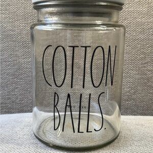 Rae Dunn Cotton Ball Canister‎